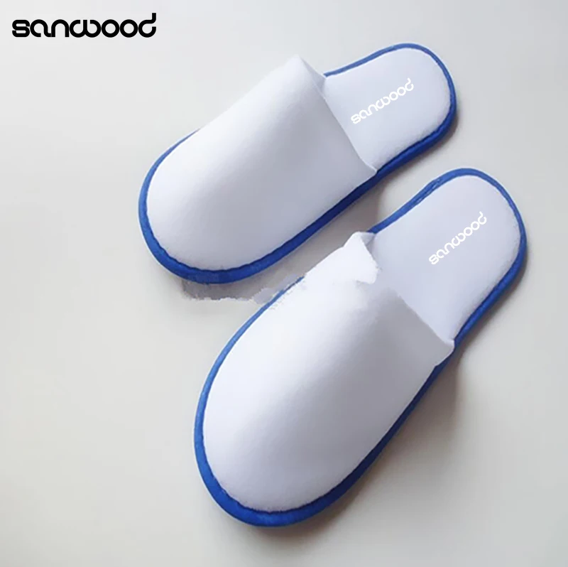 1 Pair Unisex Guesthouse Hotel Slippers Spa Guest Disposable Slippers