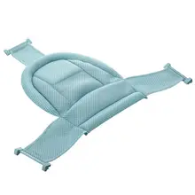 Мягкая Складная регулируемая Нескользящая Детская ванна с сеткой для домашнего Купания новорожденных-12 месяцев крепление для душа Пряжка сетка