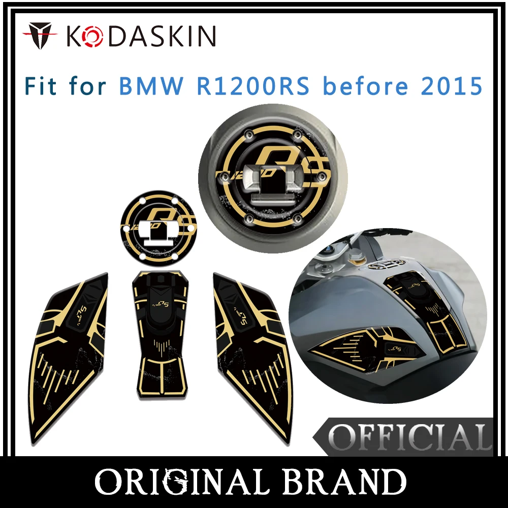 

KODASKIN Fuel Tank Cap Sticker Fish Sticker Sticker Fit For BMW R1200RS Before 2015