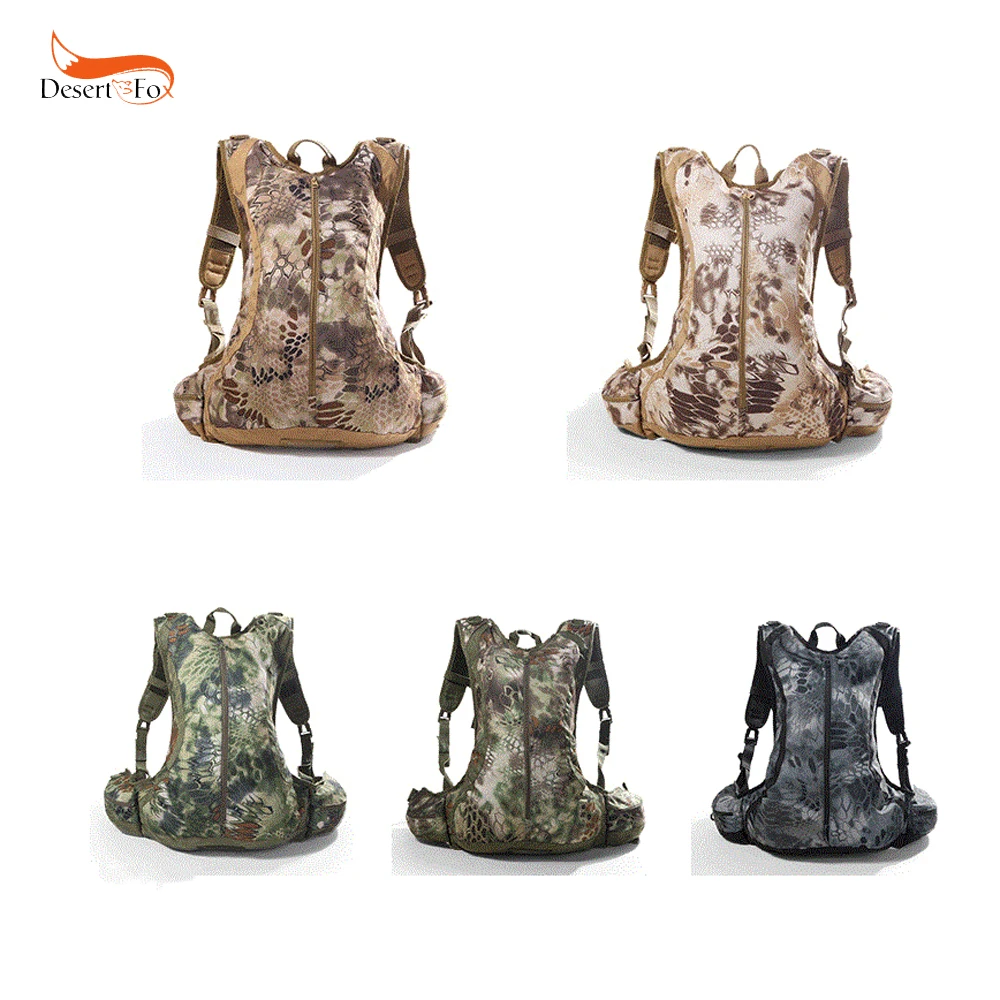 

20L 5Color Outdoor Waterproof Riding Mountaineering Bag Nylon Waterproof Camo Back Hunting Backpack for Hiking Cycling