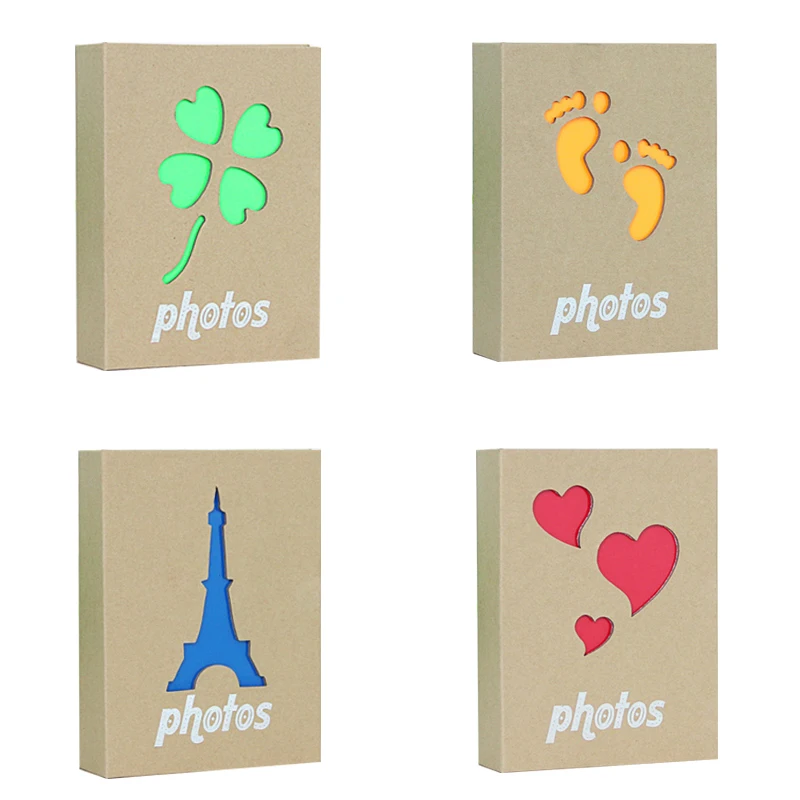 

100 Pockets 6 inch 4D Cartoon Photo Album Picture Storage Scrapbooking Picture Case Photo Album Frame for Kids Children Gift