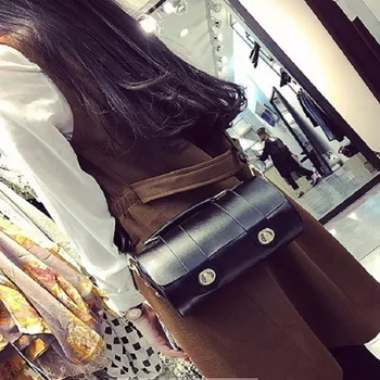 

Vintage Retro Women's Bucket Shoulder Bags Fashion Female Cylindrical Shape Solid Crossbody Bag Party Handbag