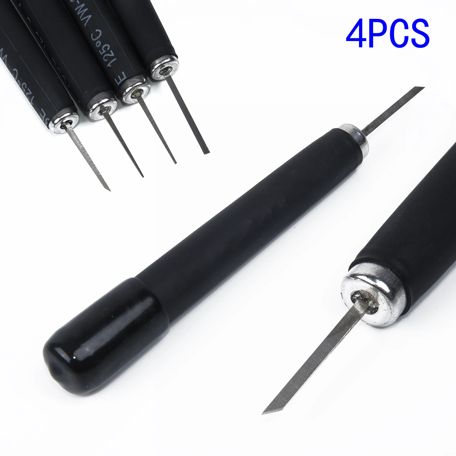 4pcs Set 0.4-2mm Modeling Tools Accessory Scriber Crafts Tool Scribe Line Chisel