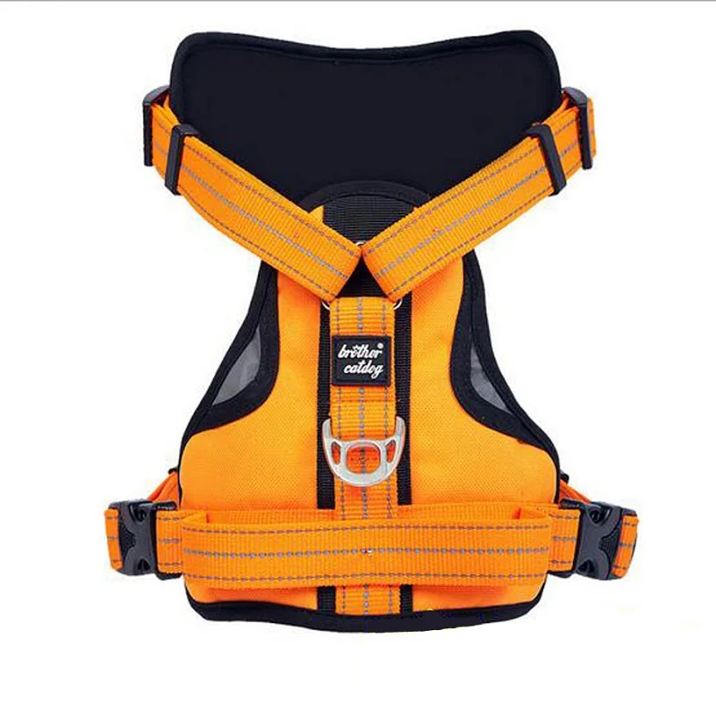 Dog-Harness-Latest-style-Reflective-chest-strap-Nylon-Traction-rope-Large-dog-harness-Waterproof-fabric-chest (1)