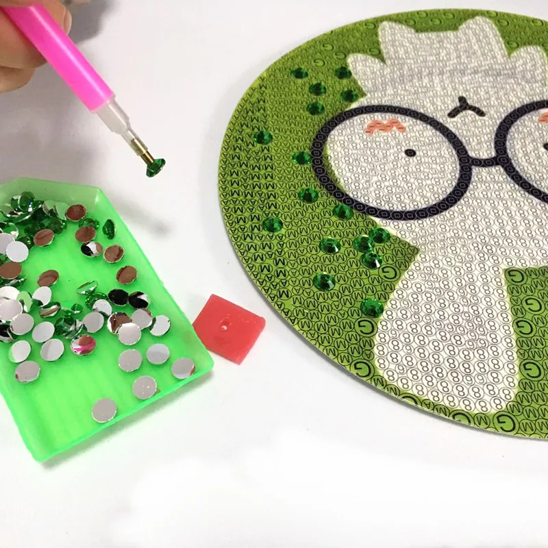 Online Happyxuan 2019 Neue Diamanten Malerei DIY Mosaik Kinder Kunst und Handwerk Kits Pädagogisches Kreative Spielzeug für Mädchen Handwerk Geschenk