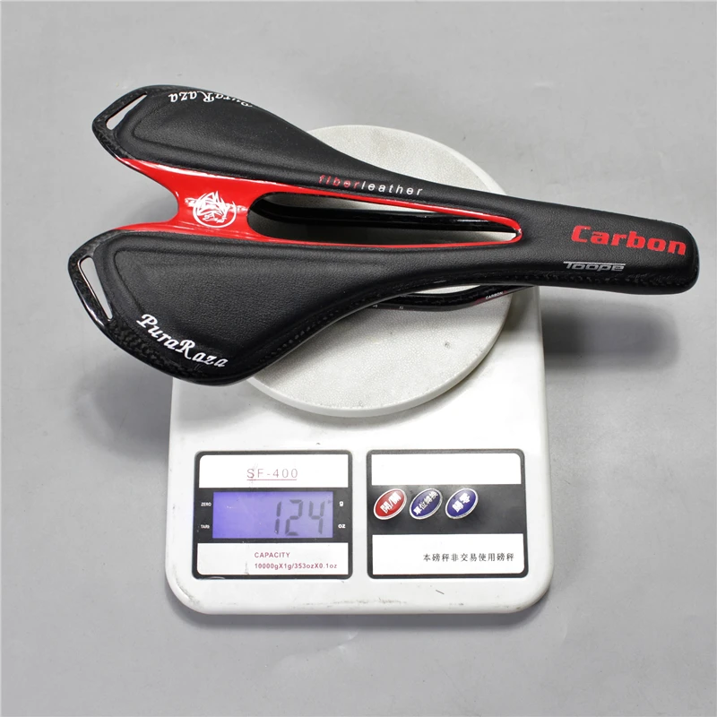 Kaufen Berühmte Marke Voll Carbon Rennrad Mtb Sattel Carbon Faser Sattel Sitz Tasche Griff gabel  führer cup rahmen 95G