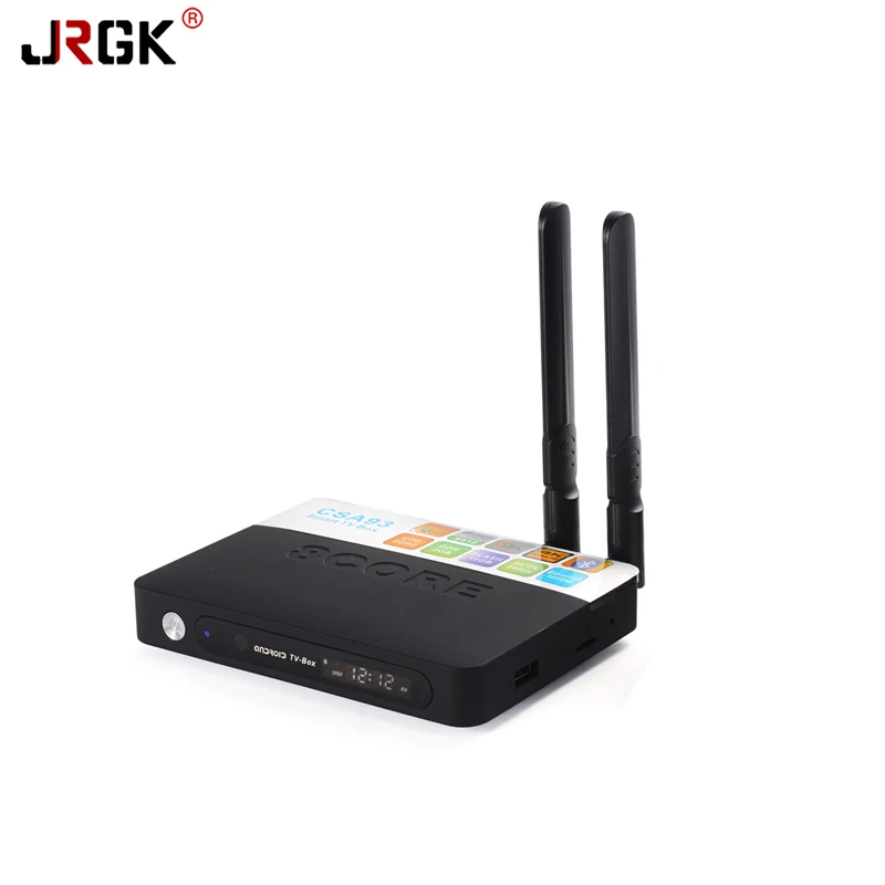 JRGK CSA93 Amlogic S912 Octa Core Android 6.0 TV Box 3GB DDR3 32GB ROM Smart Media Player 2.4G/5.8G Dual WiFi 4K Bluetooth 4.0