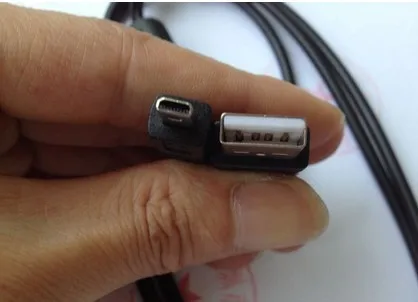디지털 카메라 s3000 usb 미니 8 핀 케이블에 대 한 200pcs 데이터 케이블 UC-E6. Coolpix P1