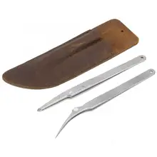 2 шт Мини из нержавеющей стали разной формы Пинцет зажимной Набор инструментов Набор