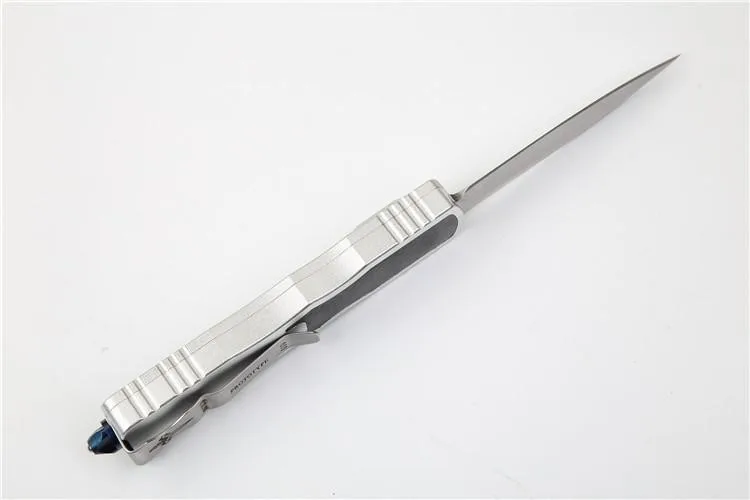 Custom Prototype folding knife D2 blade Aluminum handle outdoor gear tactical camping hunting EDC tool kitchen knife