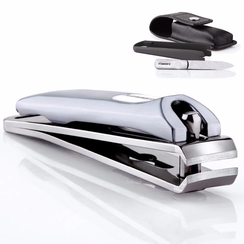 Nail Clipper Stainless Steel Heavy Duty Nail Clipper with Travel