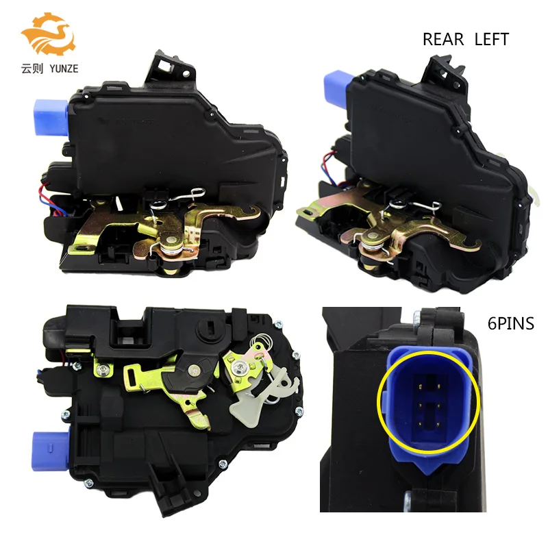 REAR LEFT SIDE CENTRAL DOOR LOCK ACTUATOR FOR SEAT MK IV SEAT