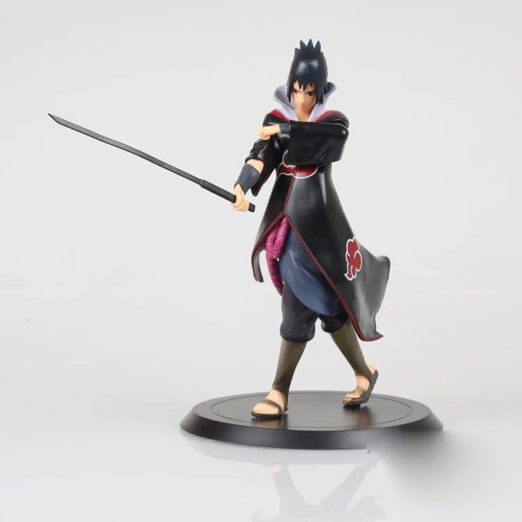Naruto Shippuden Uchiha Sasuke figures 7" 18cm PVC Action Figure