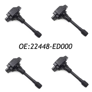

New 4pcs Ignition Coil For Nissan Altima Sentra Cube Rogue Infiniti UF549 22448-ED000 22448-JA00C Genuine