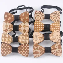 Новые модные аксессуары пледы женские мужские галстук, бабочка классические резные хорошие деревянные креативные галстуки-бабочки для свадебной вечеринки