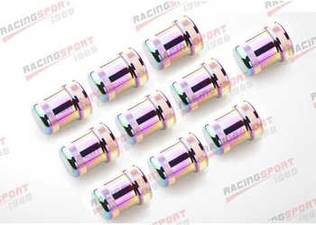 

10 PCS BILLET ALUMINUM SMALL SOLENOID COVER FOR VTEC/VTECH ENGINE NEO CHROME SOLC-01