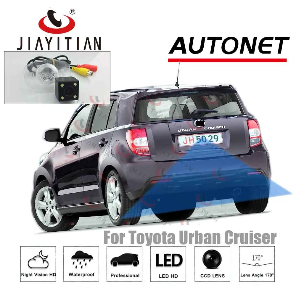 Задняя камера JiaYiTian для Toyota ist/Scion xA/xD Urban Cruiser 2009 ~ 2017 CCD заднего вида ночного видения
