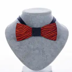 YISHLINE новый деревянный галстук-бабочка галстук мужской полосатый галстук-бабочка деревянный полый вырезанный цветочный дизайн Модная