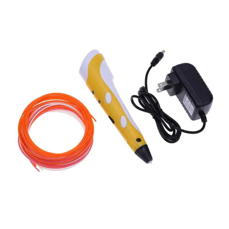 

3D Printing Pen DIY 3D Drawing Printer Pen with ABS filament Best for Kids Child 3D Painting Birthday Gift Present
