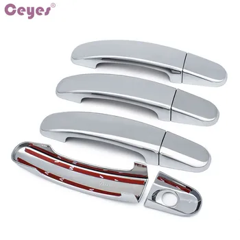 

Ceyes Auto Door Handle Covers Car Styling Case For Ford Focus 2 Kuga Escape MK2 For Focus 3 MK3 III 4 MK4 C-Max Trim Car-Styling