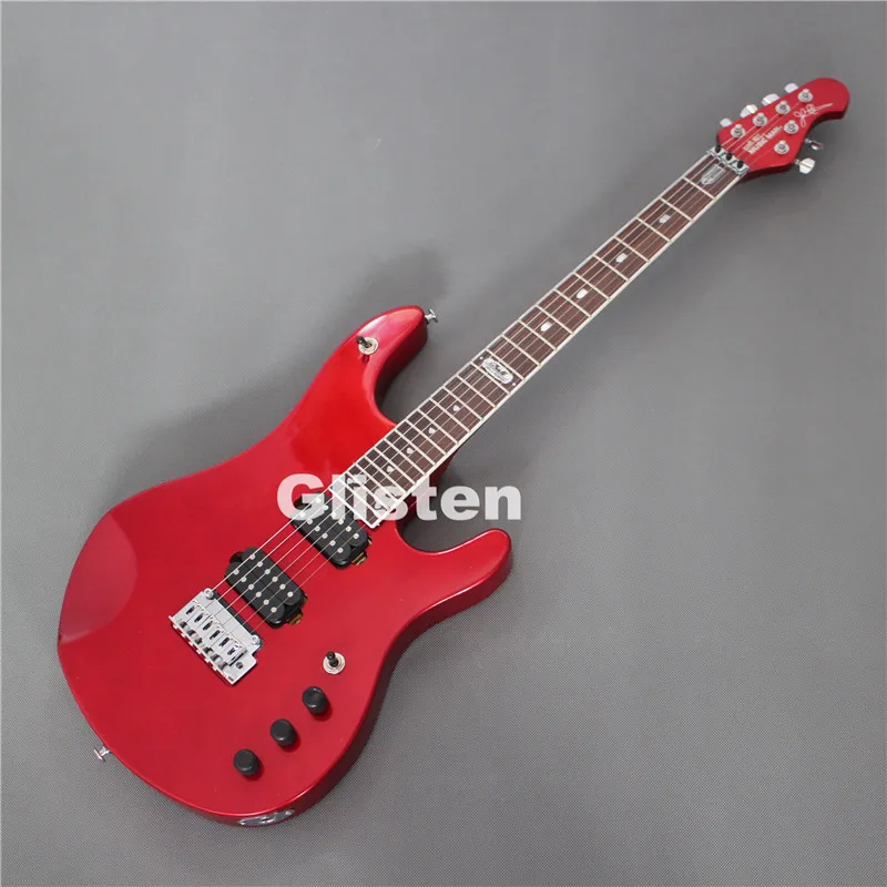 

New Metal red Music Man electric guitar free shipping