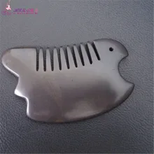HIMABM 1 Pcs bian stone head massager comb health care Guasha comb traditional medicine stones skin slimming beauty health tools