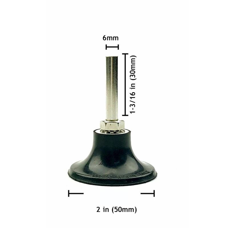 POLIWELL 2 шт. 2 дюйма 50 мм быстрая замена Roloc абразивный диск легкая полоса и чистые шлифовальные колеса для удаления ржавчины полировки - Цвет: 1 PCS Disc Holder
