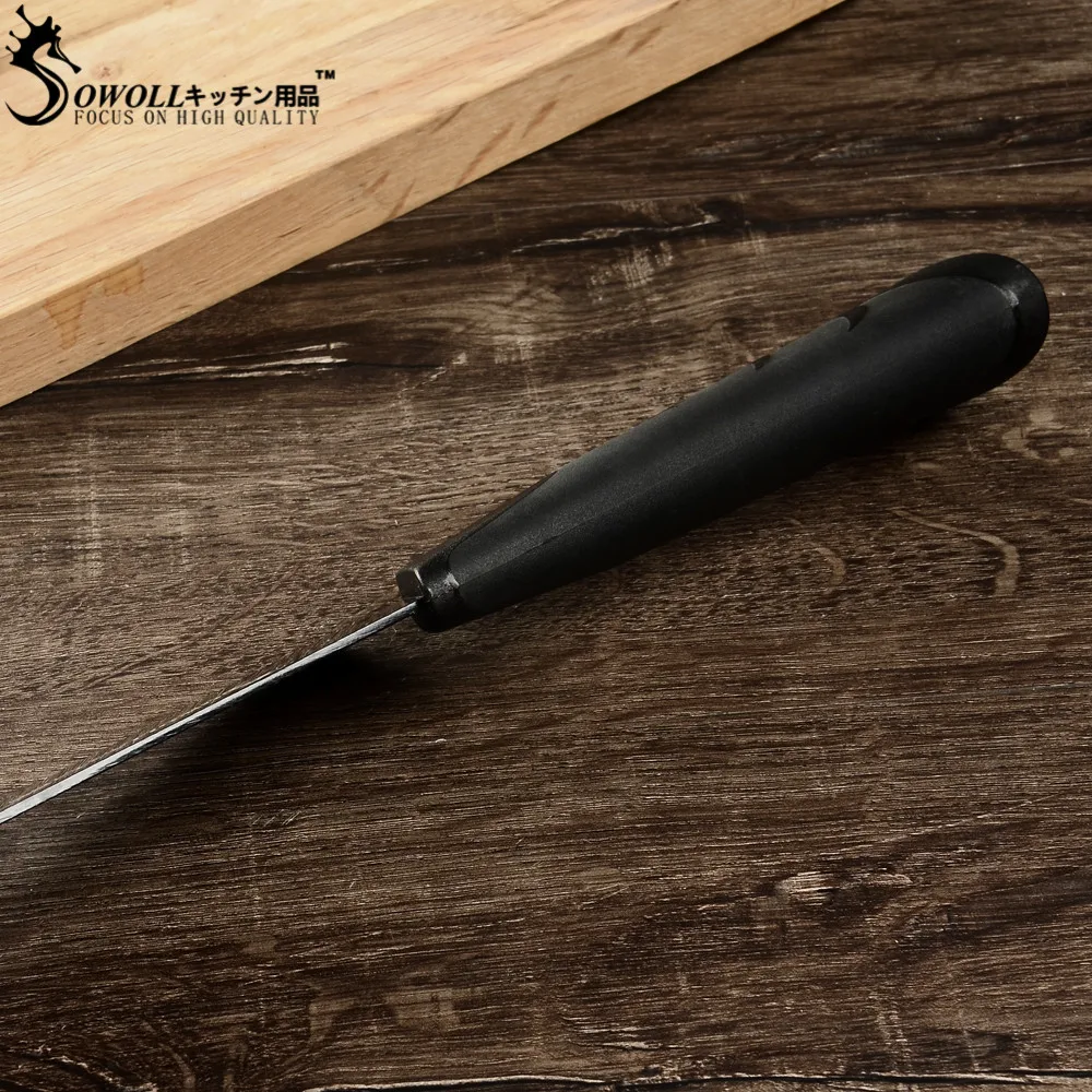 SOWOLL Stainless Steel Kitchen Knife 3.5'' 5'' 7'' 8'' Paring Utility Santoku Slicing Bread Chef Knife Meat Fish Kitchen Gadgets SOWOLL Stainless Steel Kitchen Knife 3.5'' 5'' 7'' 8'' Paring Utility Santoku Slicing Bread Chef Knife Meat Fish Kitchen Gadgets