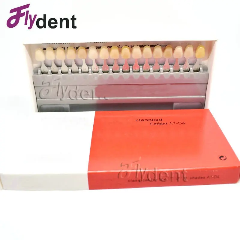 

Dental vita classial pan farben A1-D4 material vita tooth color model dentist tool