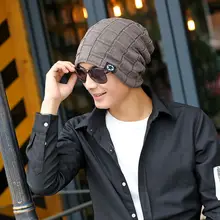 Корейские мужские зимняя шапка коробка пятиконечная звезда плюс кашемир вязаная шерстяная шляпа обувь для мужчин и женщин свободные пару прилив jxj-086