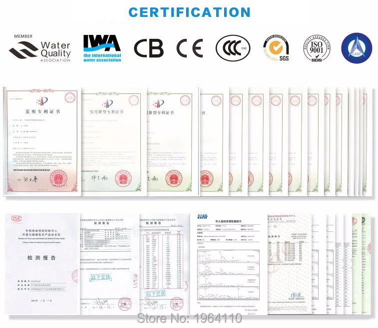 Home 20LD Pure Atmospheric Air to Water Treatment Dispenser Generator with Intelligent RO Filter & NFC Code-Scanning Match Tech_Certificate
