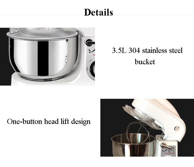 Многофункциональная кухонная машина бытовая мясорубка из нержавеющей стали яичное тесто миксер овощерезка блендер YB-109G