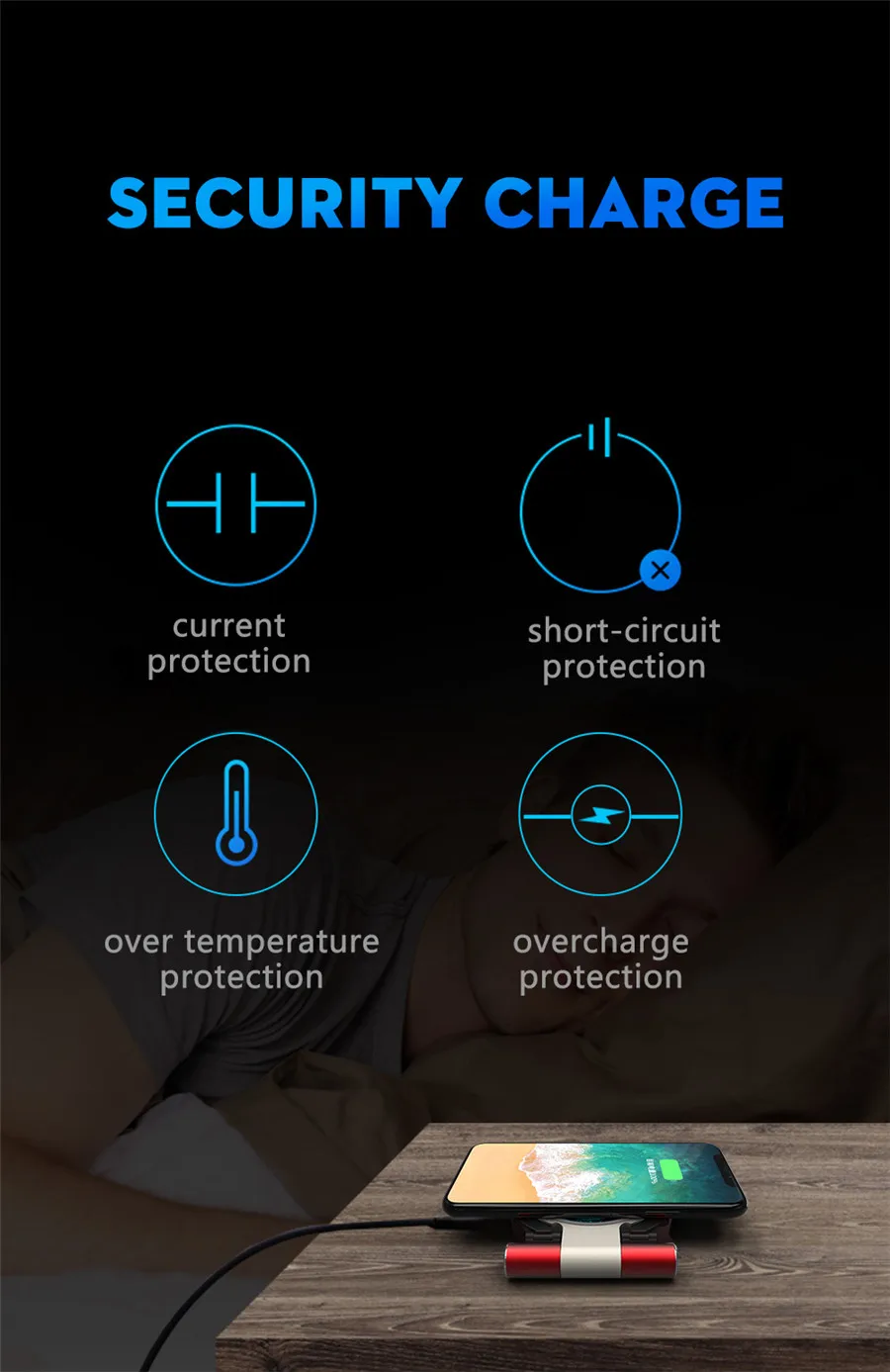 Железный человек Металл QI Беспроводное зарядное устройство настольная подставка для мобильного телефона зарядное устройство для iPhone X samsung S9 S8 10 Вт Быстрая зарядка