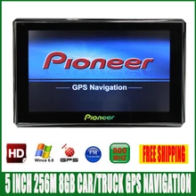 5 inch HD Car MTK MS2531 OS CE 6.0 GPS Navigation 800M/ FM/8GB/DDR 256M Newest Maps For Russia/Europe/USA vehicle Navigator