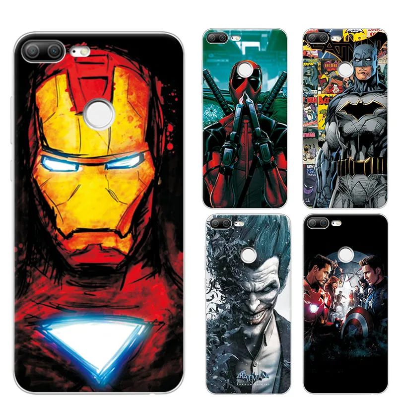 

Charming Painted Phone Case Cover For Huawei Honor 9 lite Marvel Avengers Captain Case For Huawei Honor 9 Lite Honor9 Lite 5.65