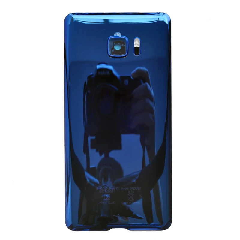 Стеклянная задняя крышка ZUCZUG для HTC U Ultra аккумулятора запасная часть с объективом