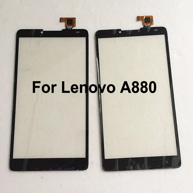 For Lenovo A880 A 880 LenovoA880 Touch Panel Screen Digitizer Glass Sensor Touchscreen With Flex Cable | Мобильные телефоны и