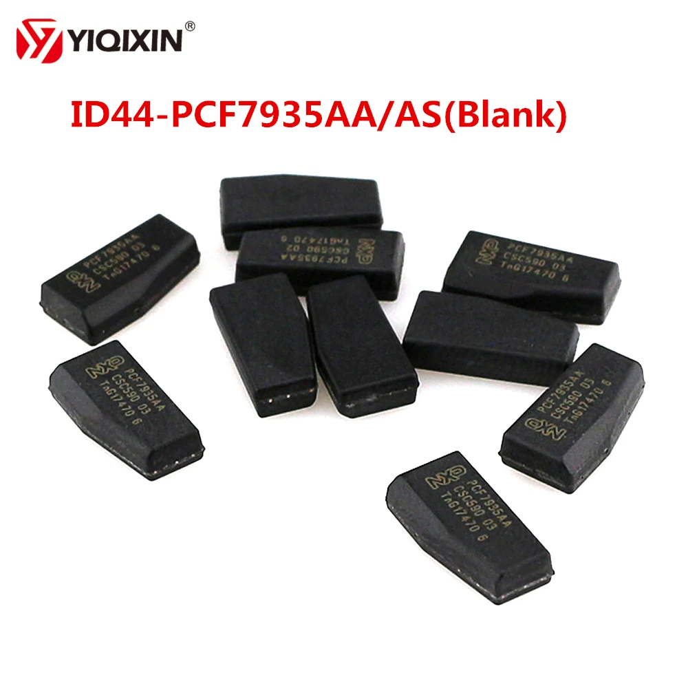 

YIQIXIN 10PCs/lot Car Key Transponder Chip ID44 PCF7935AA PCF7935AS ID44 Blank Ceramics For BMW 1 3 5 7 Series EWS CAS System