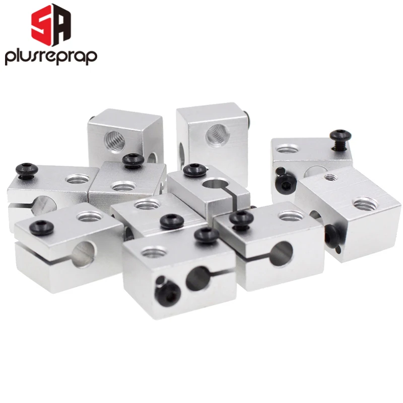 5 قطعة V6 الألومنيوم التدفئة كتلة الساخن النهاية 20*16*12mm Reprap 3D طابعة Reprap المعادن