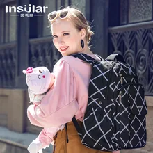 Пеленки мешок мода Мумия материнства подгузник мешок ребенка туристический рюкзак Организатор кормящих сумка для ухода за ребенком Мамам и детям