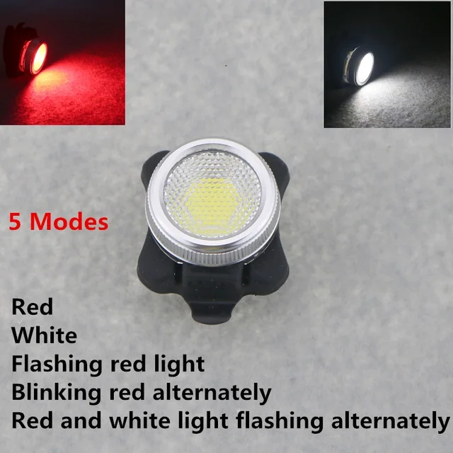 red blue light for bike