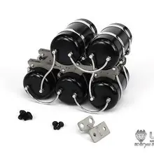 LESU DIY модель части Металлический Воздушный бак для 1/14 RC изменить Tmy тягач TH02564