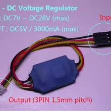 Dc-dc регулятор напряжения DC7V~ DC28V вход/выход DC5V, 3A(макс.) для камеры видеонаблюдения FPV Дрон RC Квадрокоптер фотография