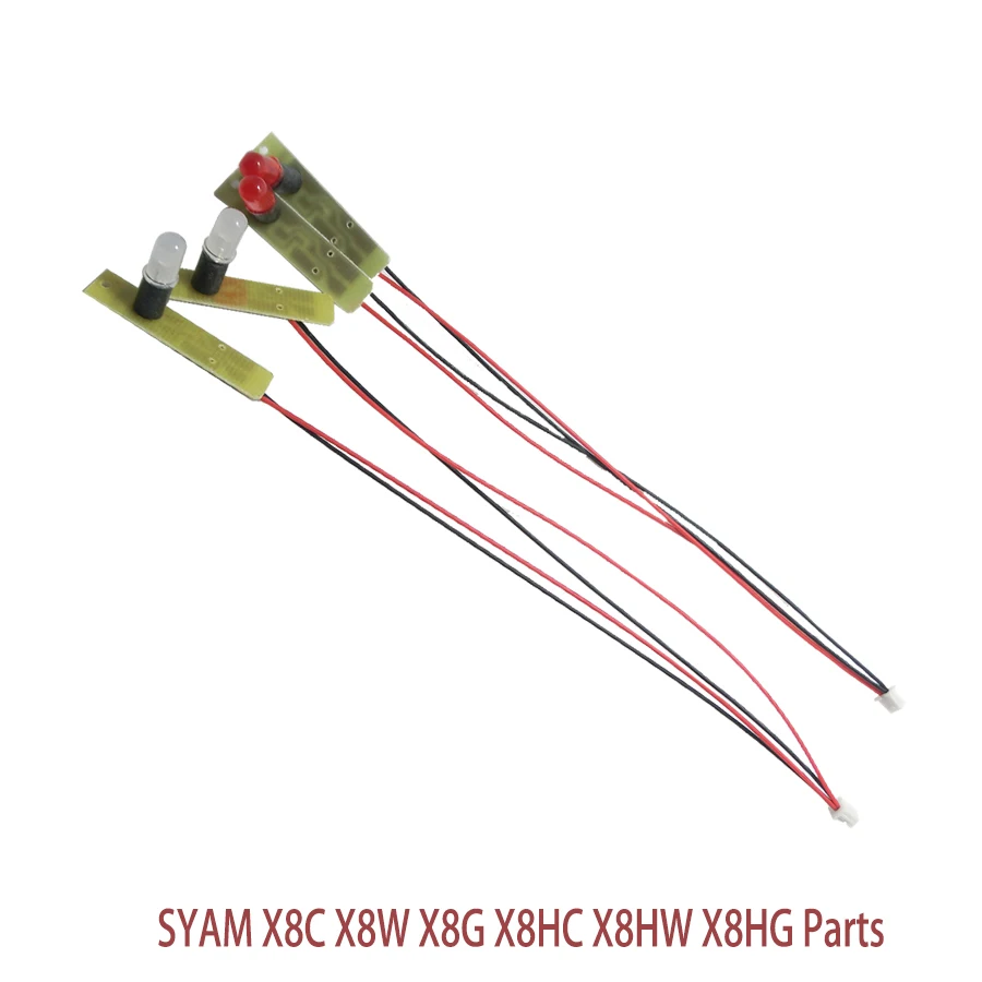 

10 / 30 Sets SYMA X8 X8C X8W X8G X8HC X8HW X8HG LED Light RC Quadcopter Drone Red Green LED Spare Parts Helicopter