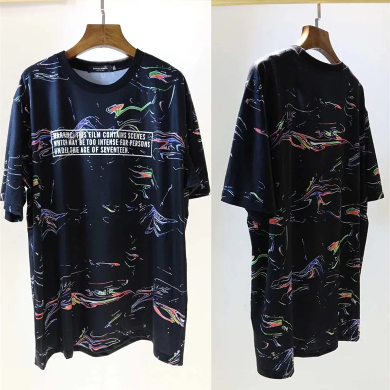 

2019 Marcelo Burlon T Shirt Men Women Wings Best Quality real tags Tie dyeing T-shirts New Arrived Marcelo Burlon Top Tees