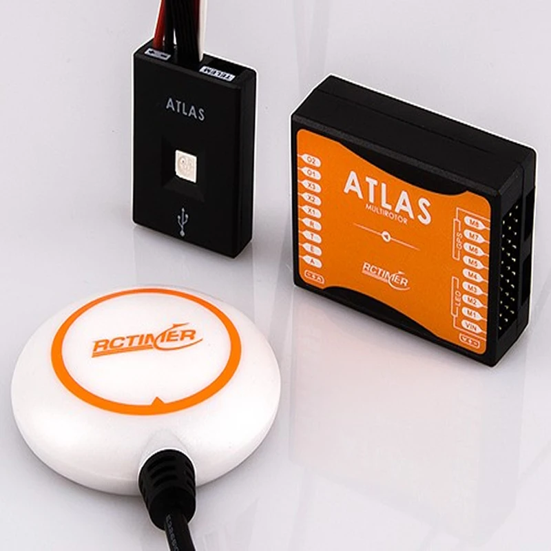 Rctimer ATLAS система управления полетом включает GPS и светодиодный модуль|control system|flight