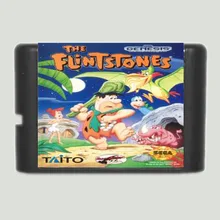 Flintstones 16 бит MD игровая карта для sega Mega Drive для Genesis