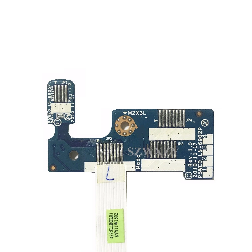 Cable Length: Buy 5 pcs ShineBear Tested for acer Aspire 5750 5750G 5755G NV57 NV57H LS-6904P USB 2.0 Board with Flex Cable Cable Length: Buy 5 pcs ShineBear Tested for acer Aspire 5750 5750G 5755G NV57 NV57H LS-6904P USB 2.0 Board with Flex Cable