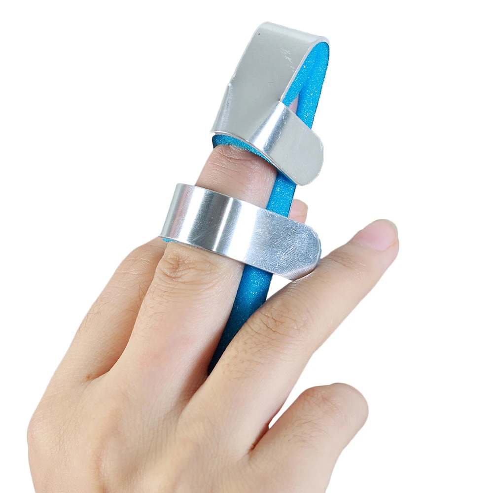 

Baseball Finger Splint for Fracture on the end or middle joint of the finger, dislocation or strain on the finger