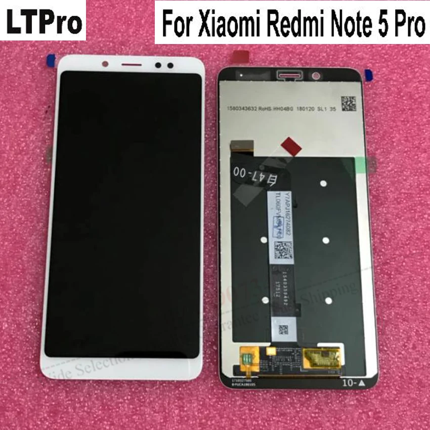 LTPro Original For Xiaomi Redmi Note 5 Pro LCD Display Touch Screen Glass Panel Digitizer with
